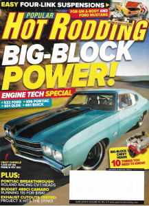 POPULAR HOT RODDING 2009 JUNE - EASY 4-LINK SUSPENSION, PONTIAC-BUICK-OLDS POWER